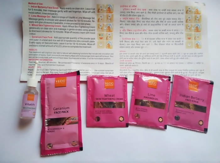 VLCC Skin Tightening Facial Kit  Grab2Buy VLCC Grab2Buy