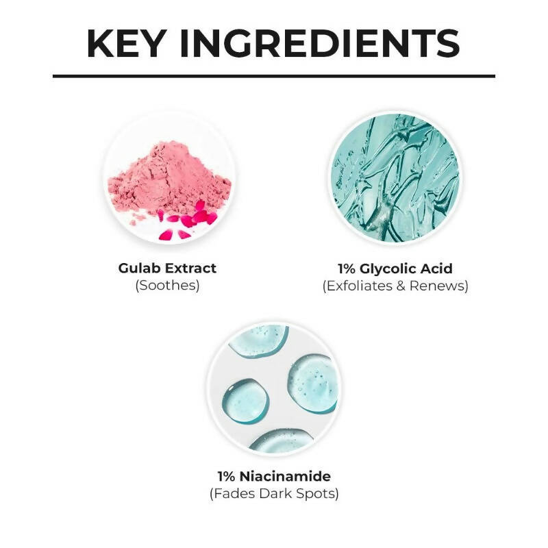 Dr. Sheth's Gulab & Glycolic Acid Face Wash - Grab2buy