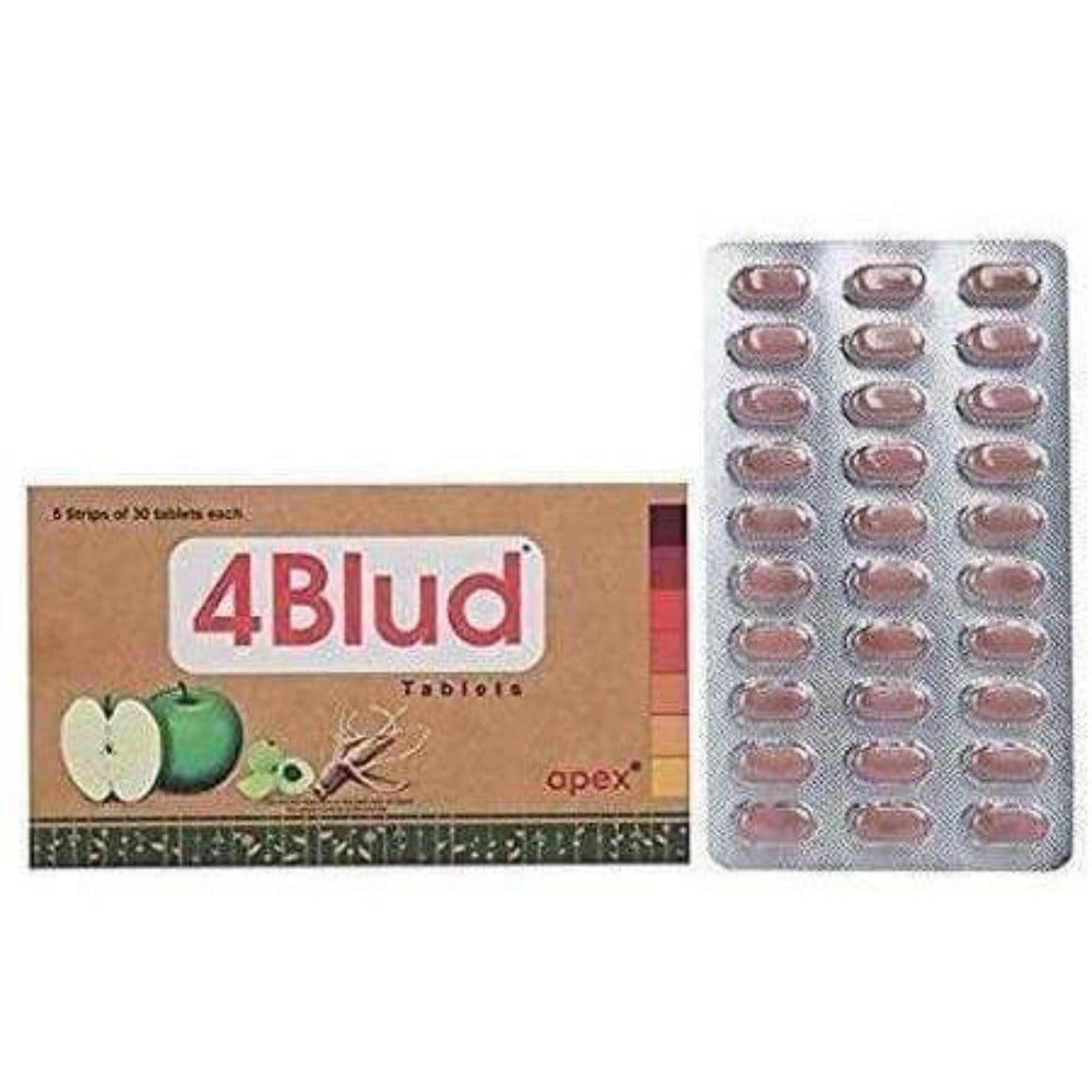 Apex Ayurvedic 4 Blud Tablets | Grab2Buy