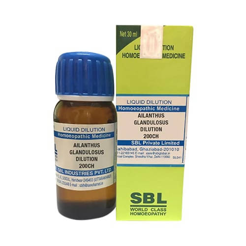 SBL Homeopathy Ailanthus Glandulosus Dilution 
