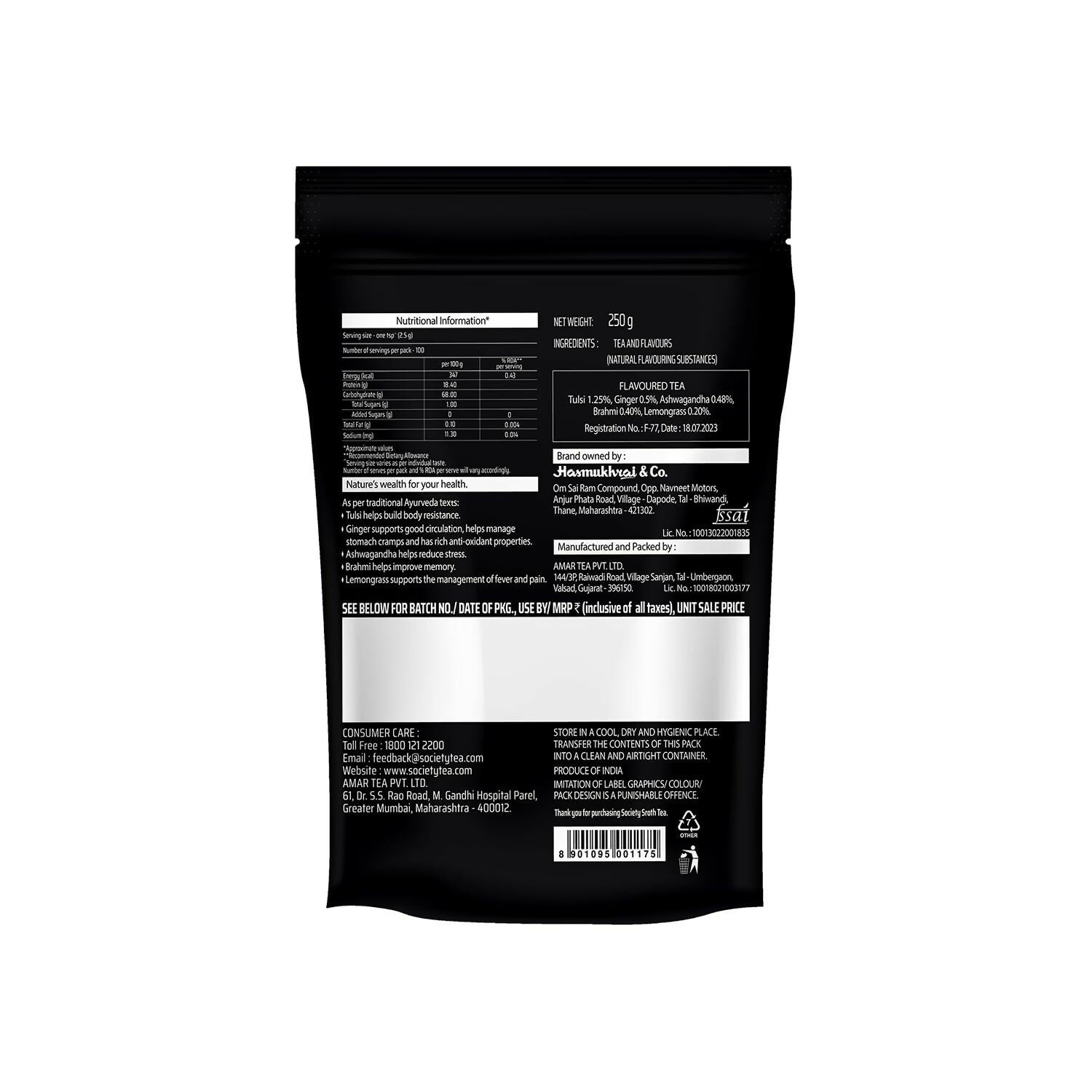 Society Sroth Tea Pouch 