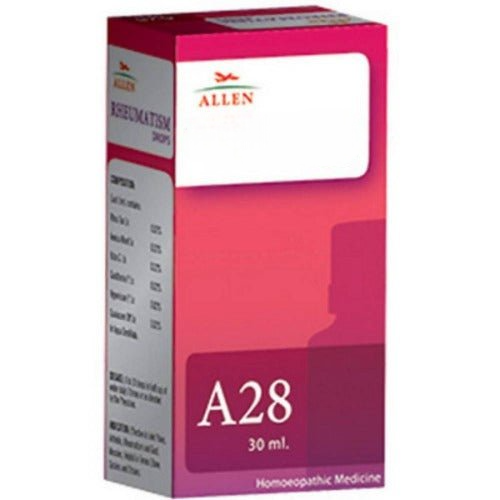 Allen Homeopathy A28 Rheumatism Drops 
