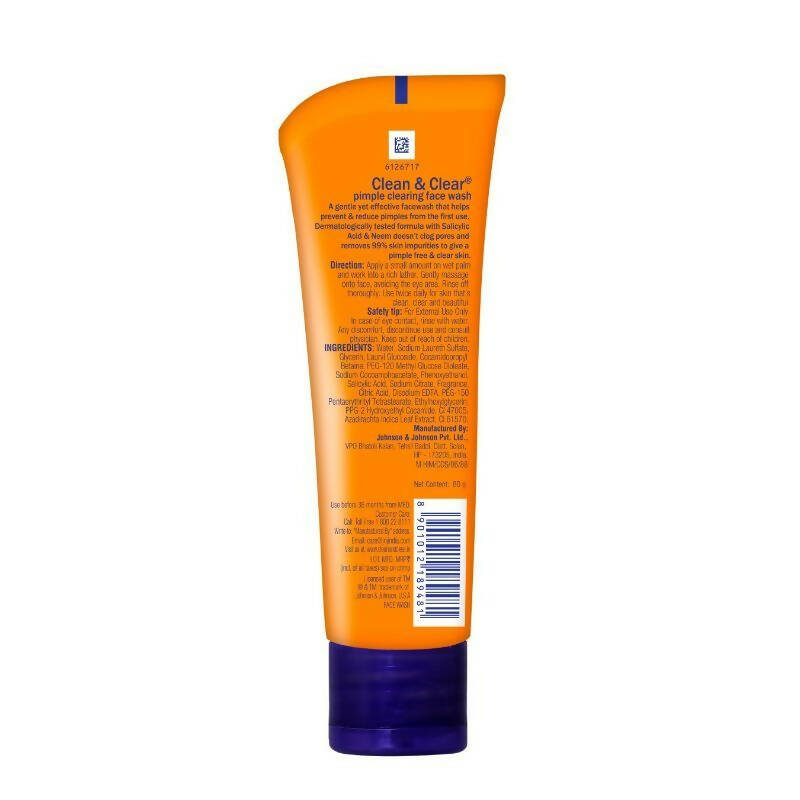 Clean & Clear Pimple Clearing Face Wash - Grab2buy