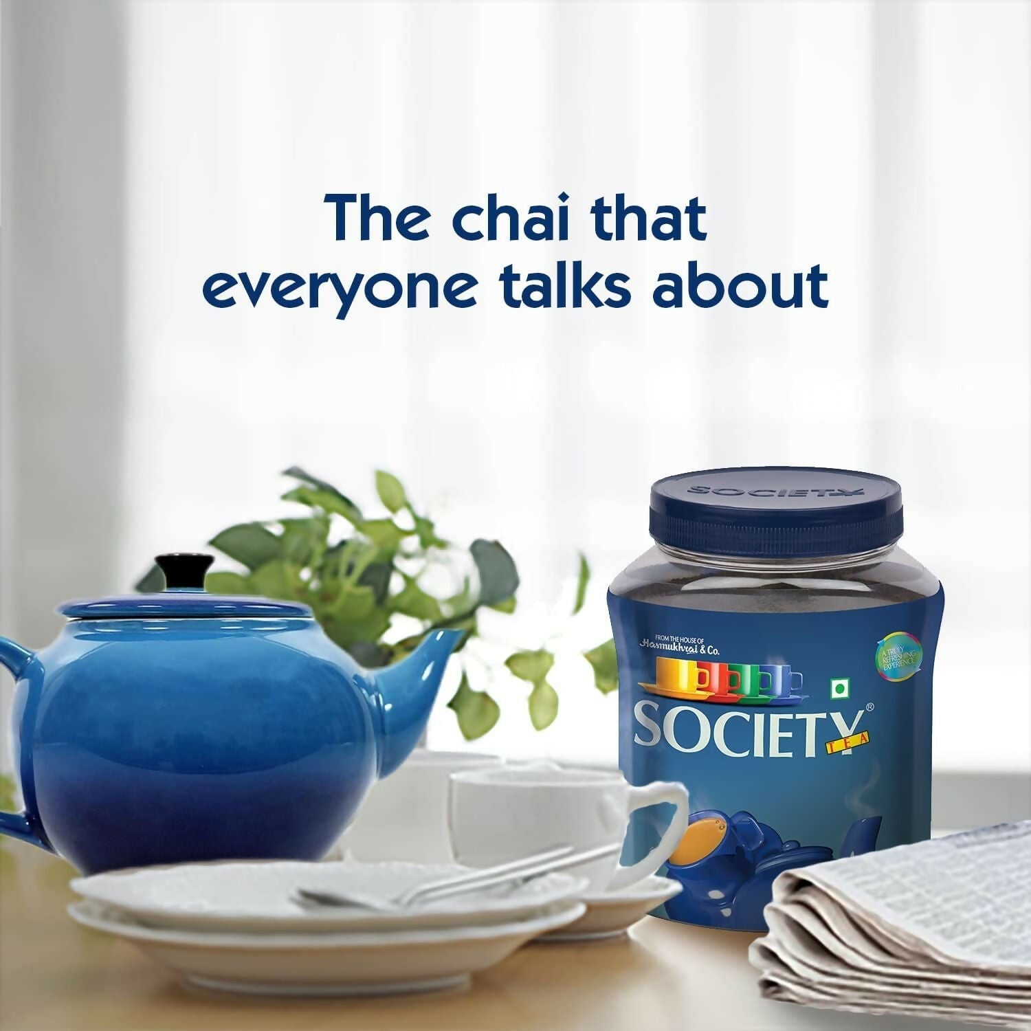 Society Leaf Tea Jar 
