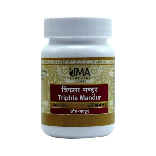 Uma Ayurveda Triphala Mandur Tablets 