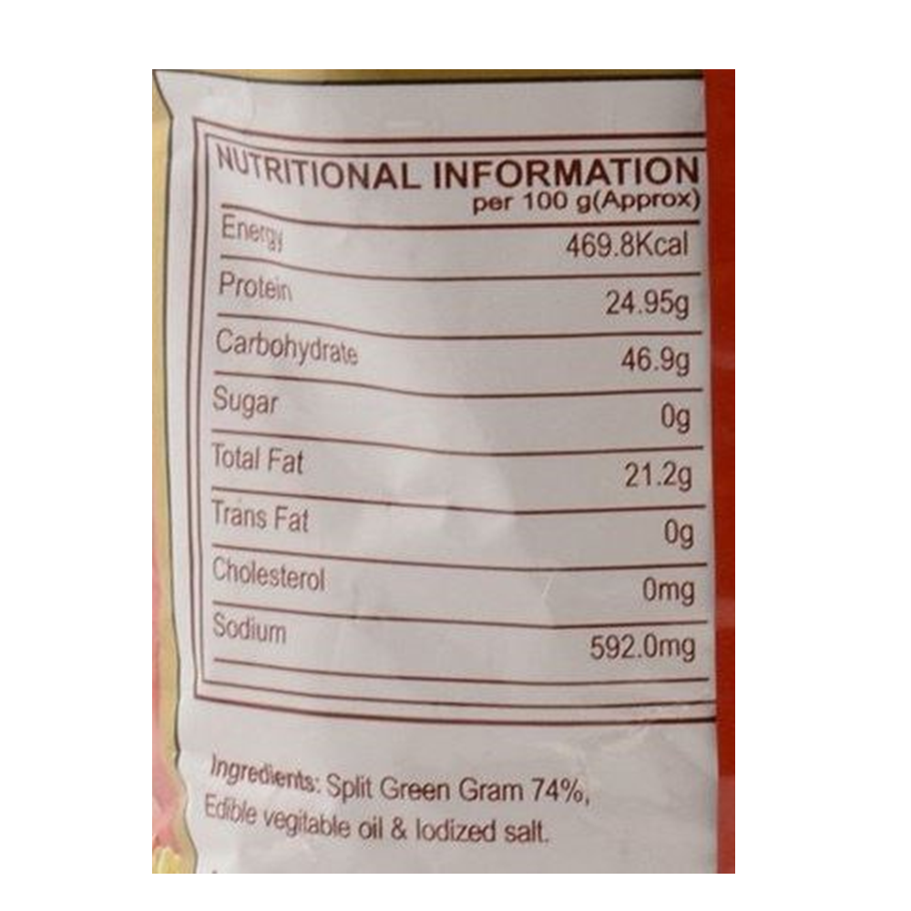 Patanjali Moong Dal Namkeen (Pack Of 4) 
