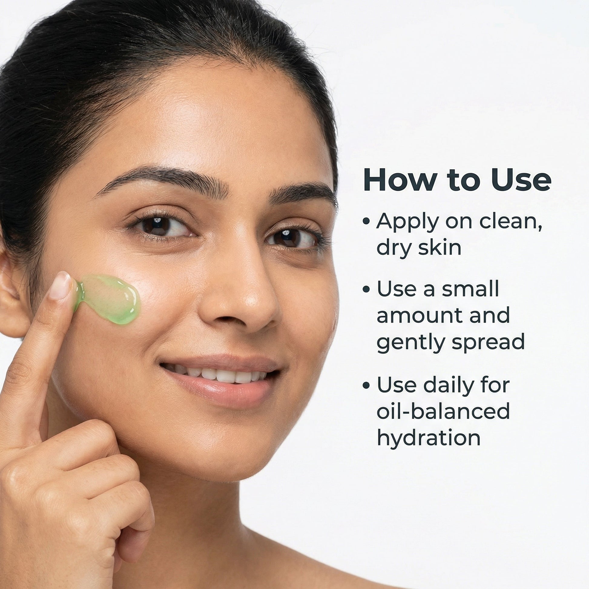 VedicDerm Green Tea Matcha Gel Moisturiser with Squalene and Niacinamide  Grab2Buy VedicDerm Grab2Buy