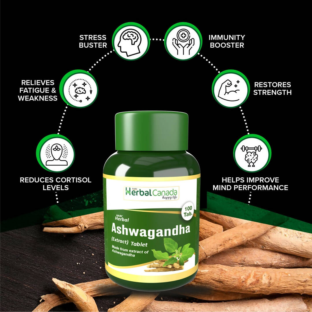 Herbal Canada Ashwagandha Extract Tablets 
