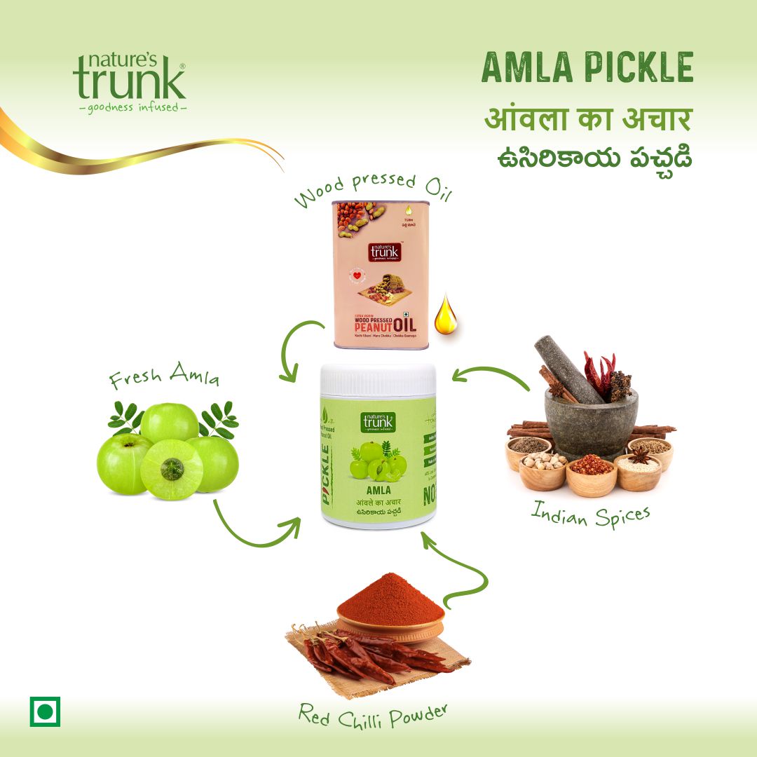Nature's Trunk Homemade Amla Pickle 