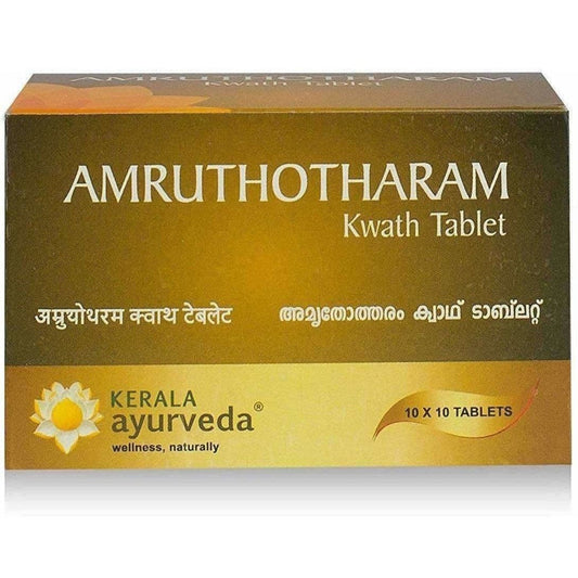 Kerala Ayurveda Amruthotharam Kwath Tablet (100 tabs) - Grab2buy