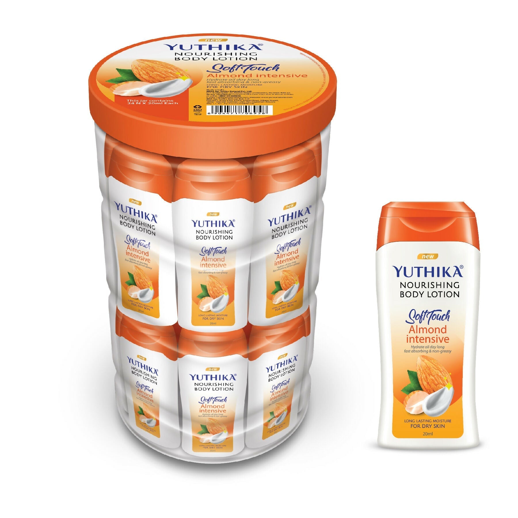Yuthika Almond Nourish Body Lotion  Grab2Buy Yuthika Grab2Buy