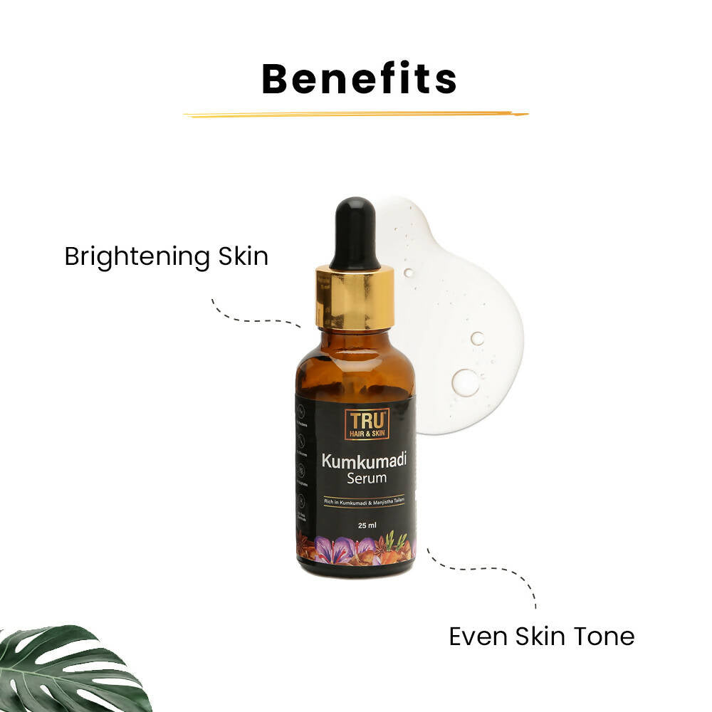 Tru Hair & Skin Kumkumadi & Niacinamide Serum  Grab2Buy Tru Hair & Skin Grab2Buy