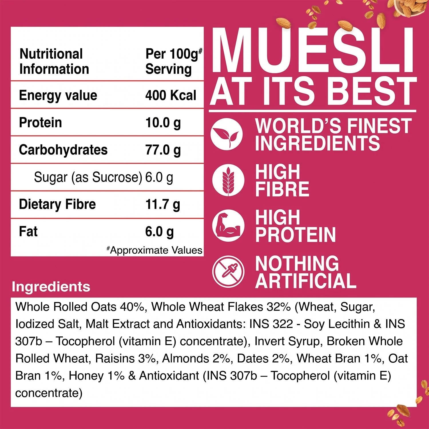 Bagrry's Swiss Style Muesli 