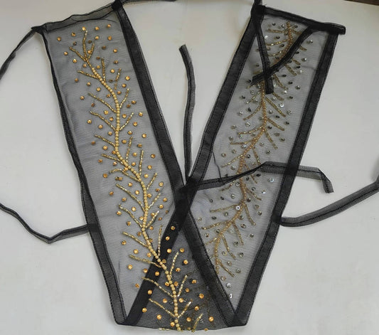 Aari work Jada/ Maggam Jada/ Netted Jada/ Embroidery Jada - Grab2buy
