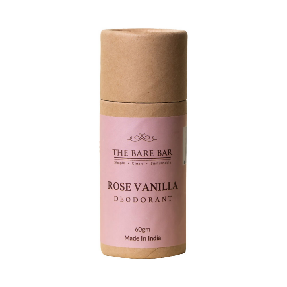 The Bare Bar Rose Vanilla Deodorant  Grab2Buy The Bare Bar Grab2Buy