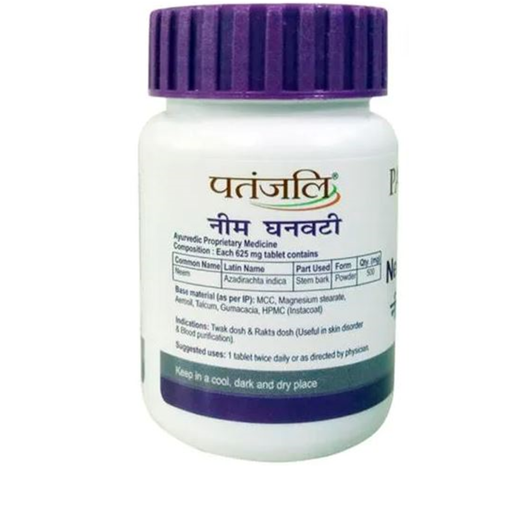 Patanjali Neem Ghan Vati online