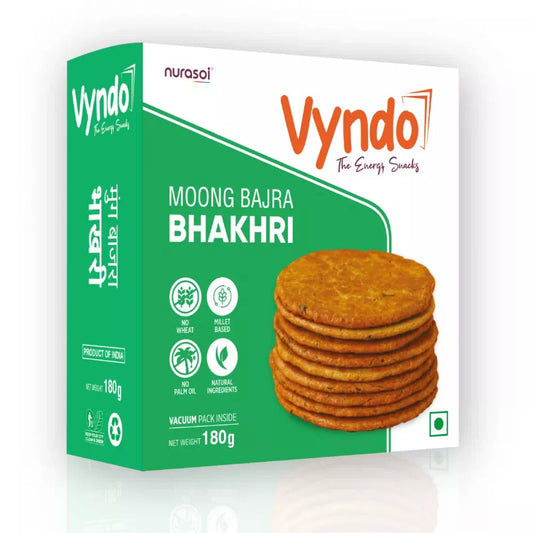 Vyndo Moong Bajra Bhakhri 