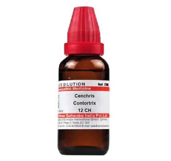 Dr. Willmar Schwabe India Cenchris Contortrix Dilution 