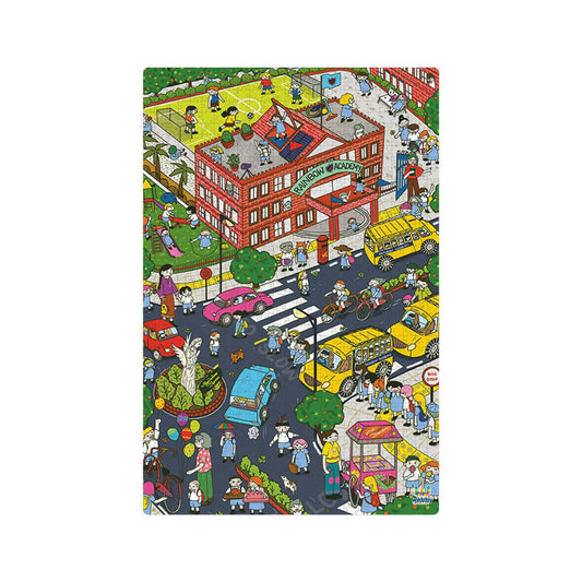 Webby Wooden After School Illustration Jigsaw Puzzle-1000 Pcs  Grab2Buy Webby Grab2Buy