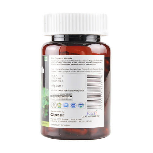 Cipzer Tulsi Capsules - Grab2buy
