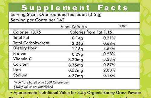 Ayurvedic Life Barley Grass Powder 