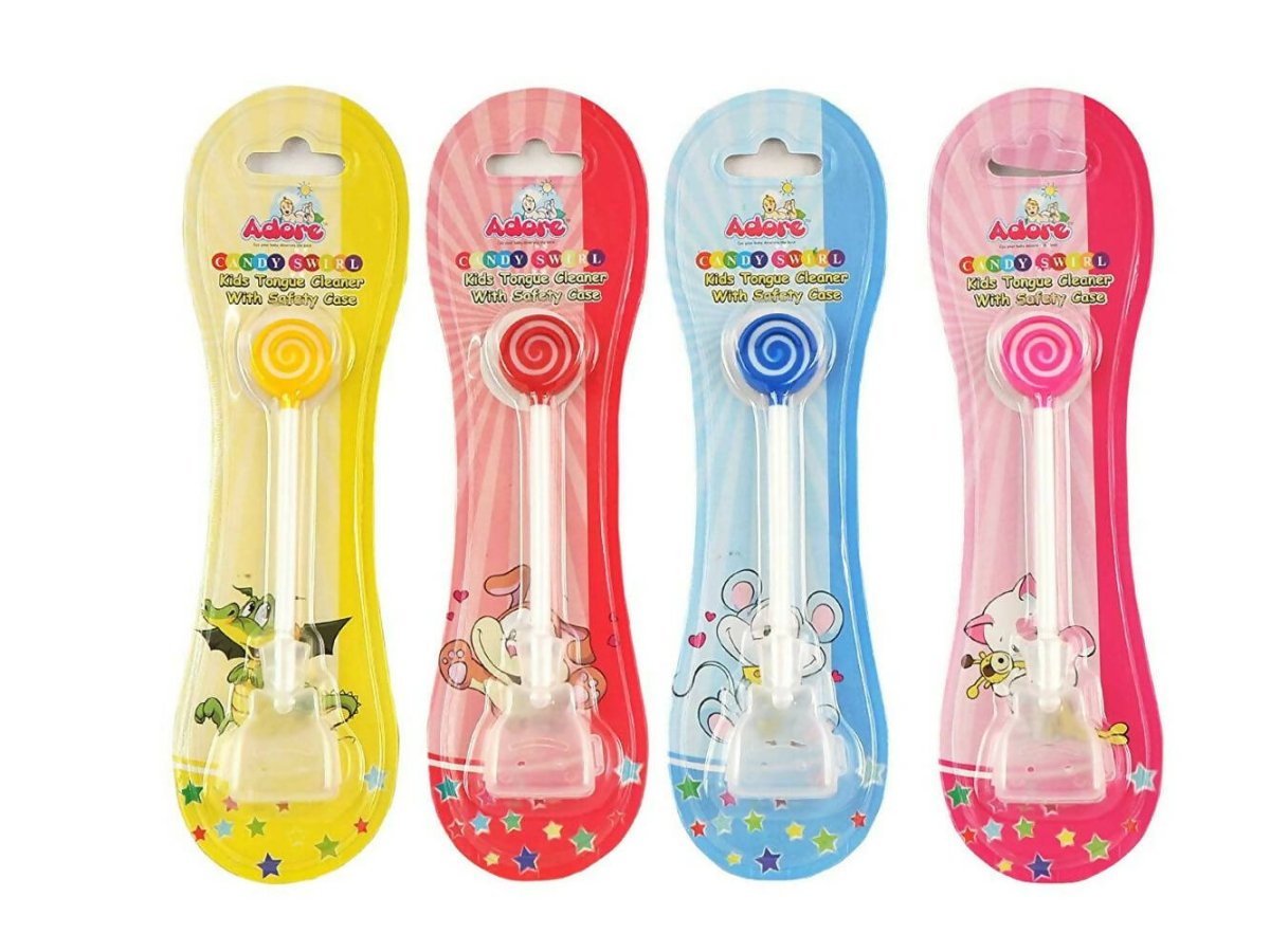 Adore Kid's manual Tongue Cleaner Combo