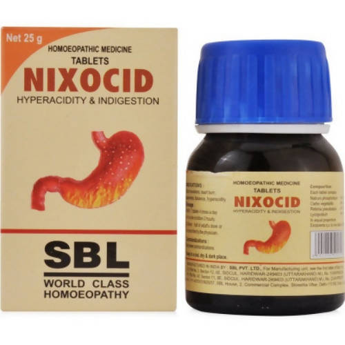 SBL Homeopathy Nixocid Tablets 
