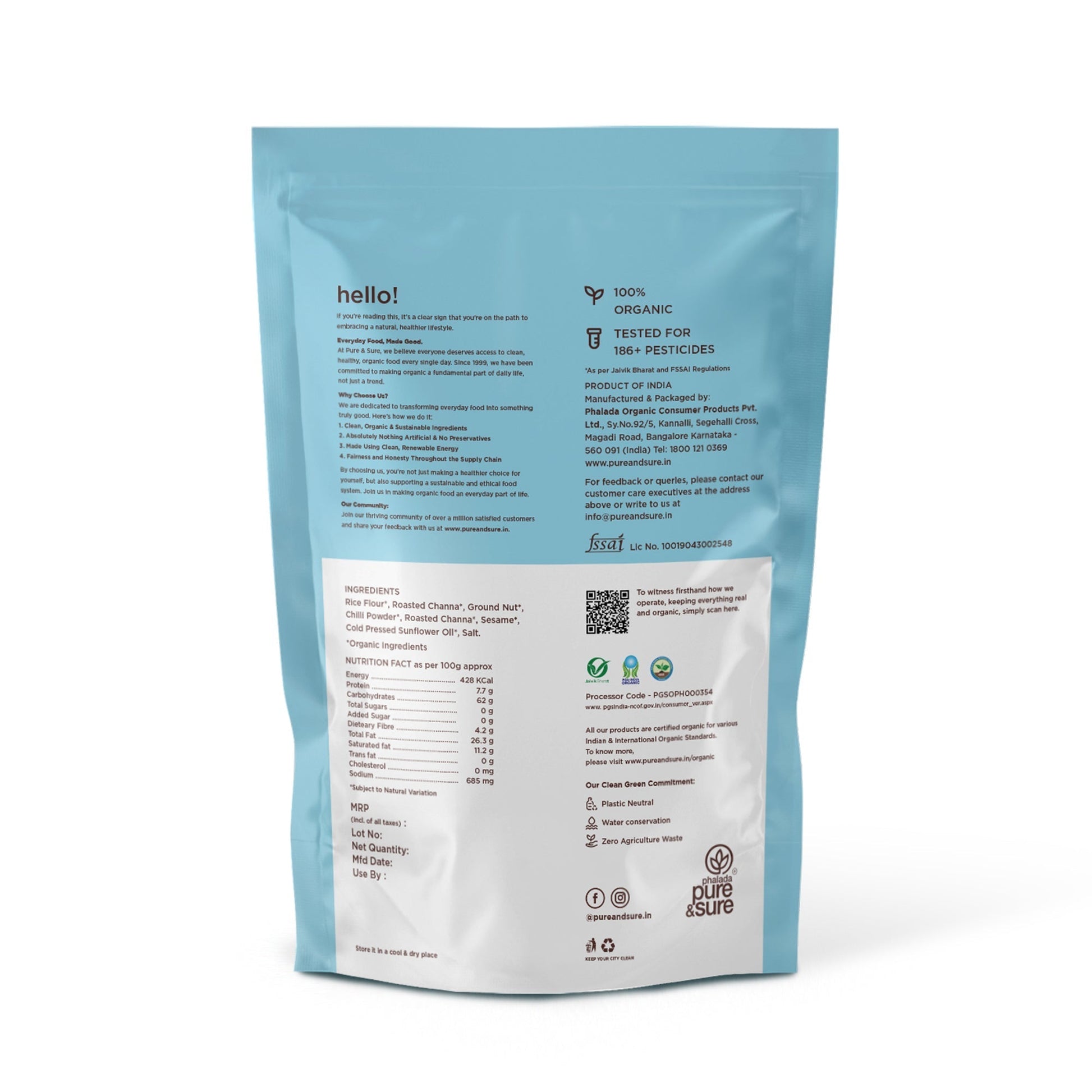 Pure & Sure Organic Nippat 