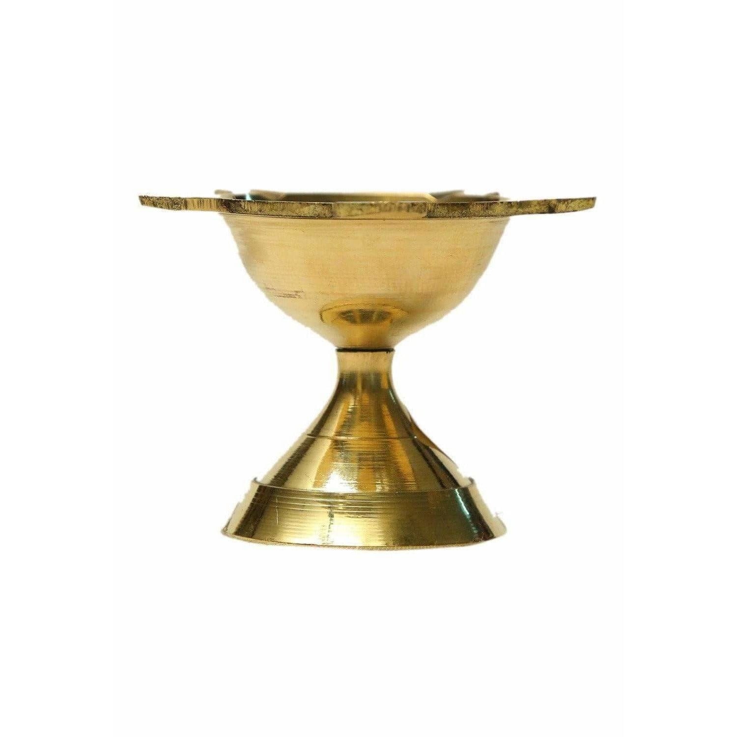 Diya Lamp Oil Stand (Big Size) / Deepam Kundulu (Big Size)  Grab2Buy Brandless Grab2Buy
