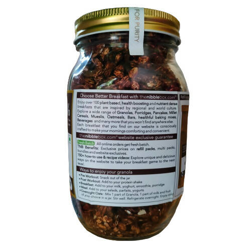 Thenibblebox Belgian Dark Chocolate Granola 