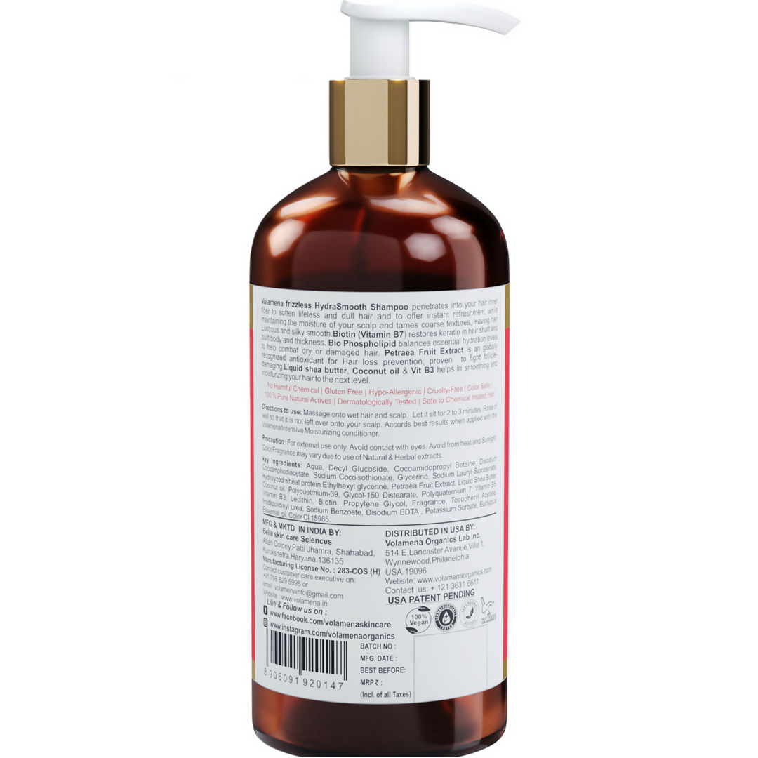 Volamena Frizzless HydraSmooth Shampoo  Grab2Buy Volamena Grab2Buy