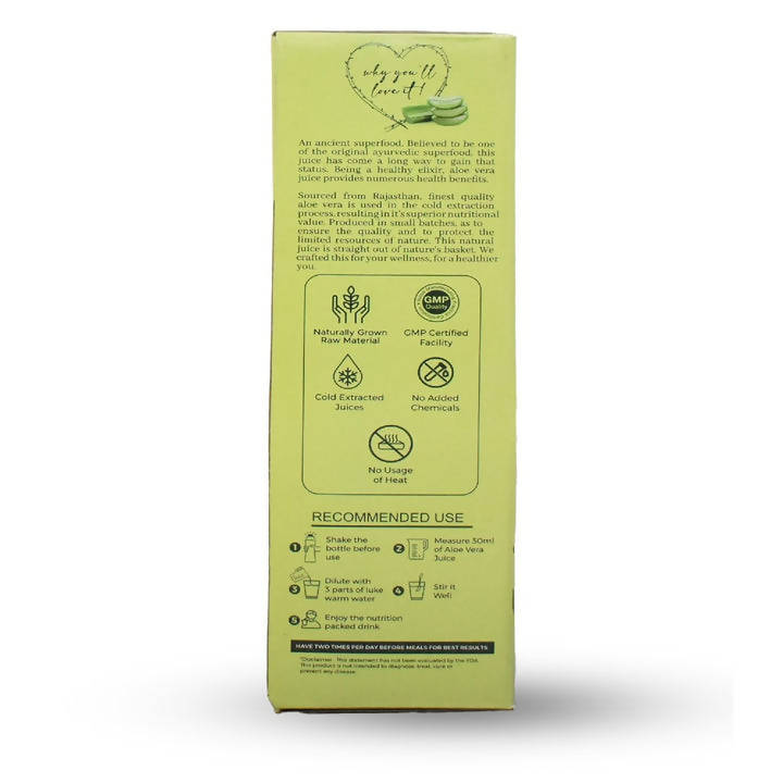 Jivika Naturals Aloe Vera Juice 