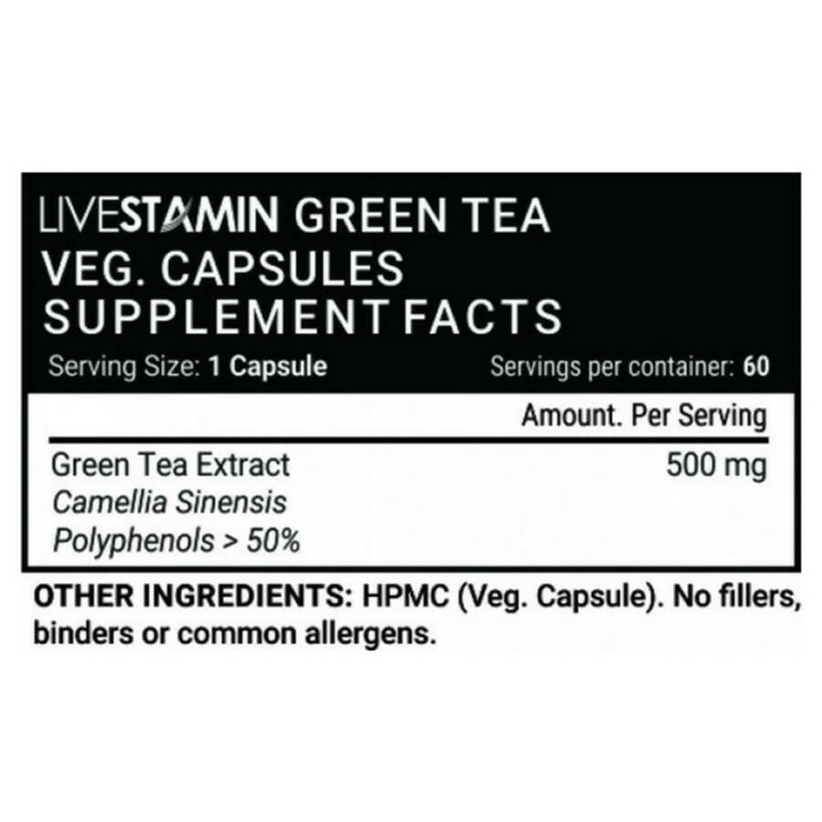 Livestamin Green Tea Capsules - Grab2buy