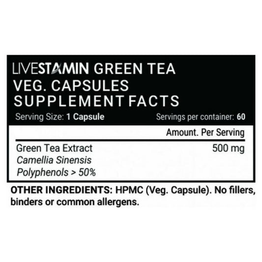 Livestamin Green Tea Capsules - Grab2buy