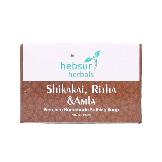 Hebsur Herbals Shikakai Ritha & Amla Soap - Grab2buy