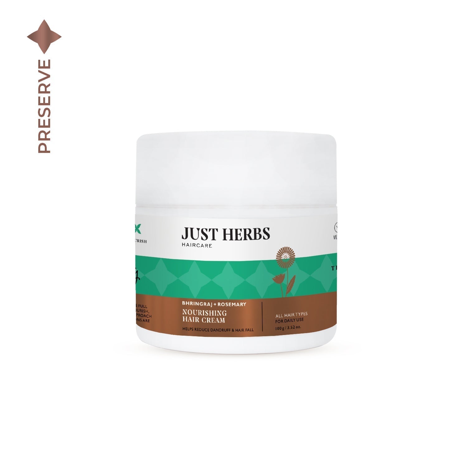 Nourishing Hair Cream with Bhringraj & Rosemary 