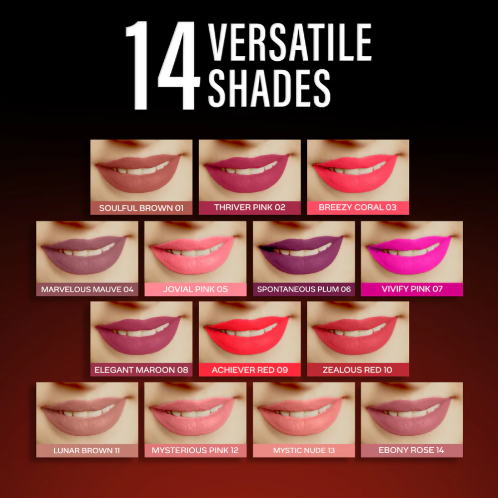 Faces Canada Comfy Silk Liquid Lipstick - Vivify Pink 07