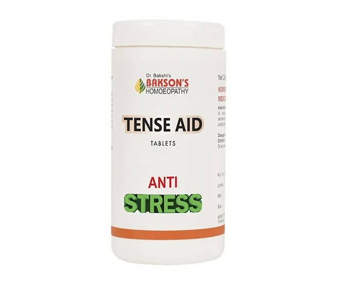 Bakson's Homeopathy Tense Aid Tablets 