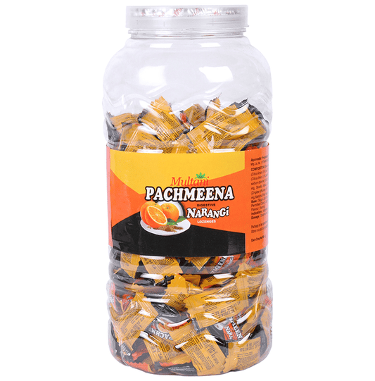 Multani Pachmeena Digestive Narangi Lozenges 