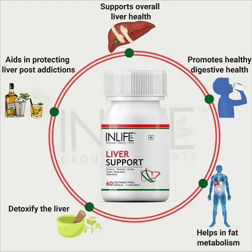 Inlife Liver Support Capsules 