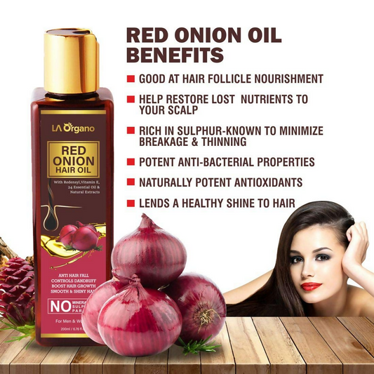 LA Organo Moroccan Multi-Purpose Hair Growth Oils Combo - Grab2buy
