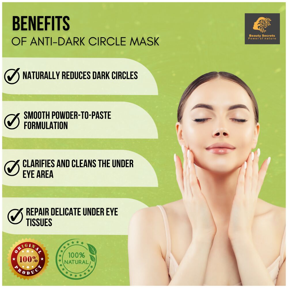 Beauty Secrets Sunayana Anti Dark Circle Face Mask 