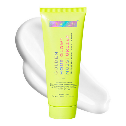 Hyphen Golden Hour Glow Face Moisturizer with Triple Vitamin C & 3% Niacinamide 