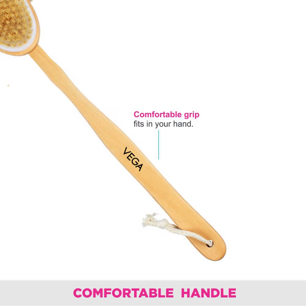 Vega Natural Bristle Bath Brush  Grab2Buy Vega Grab2Buy