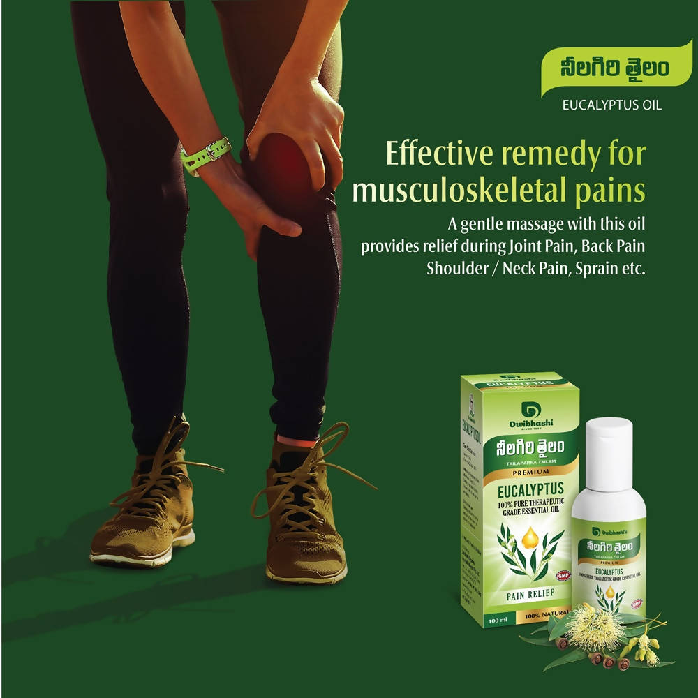 Dwibhashi Eucalyptus Oil (Tailaparna Tailam) 