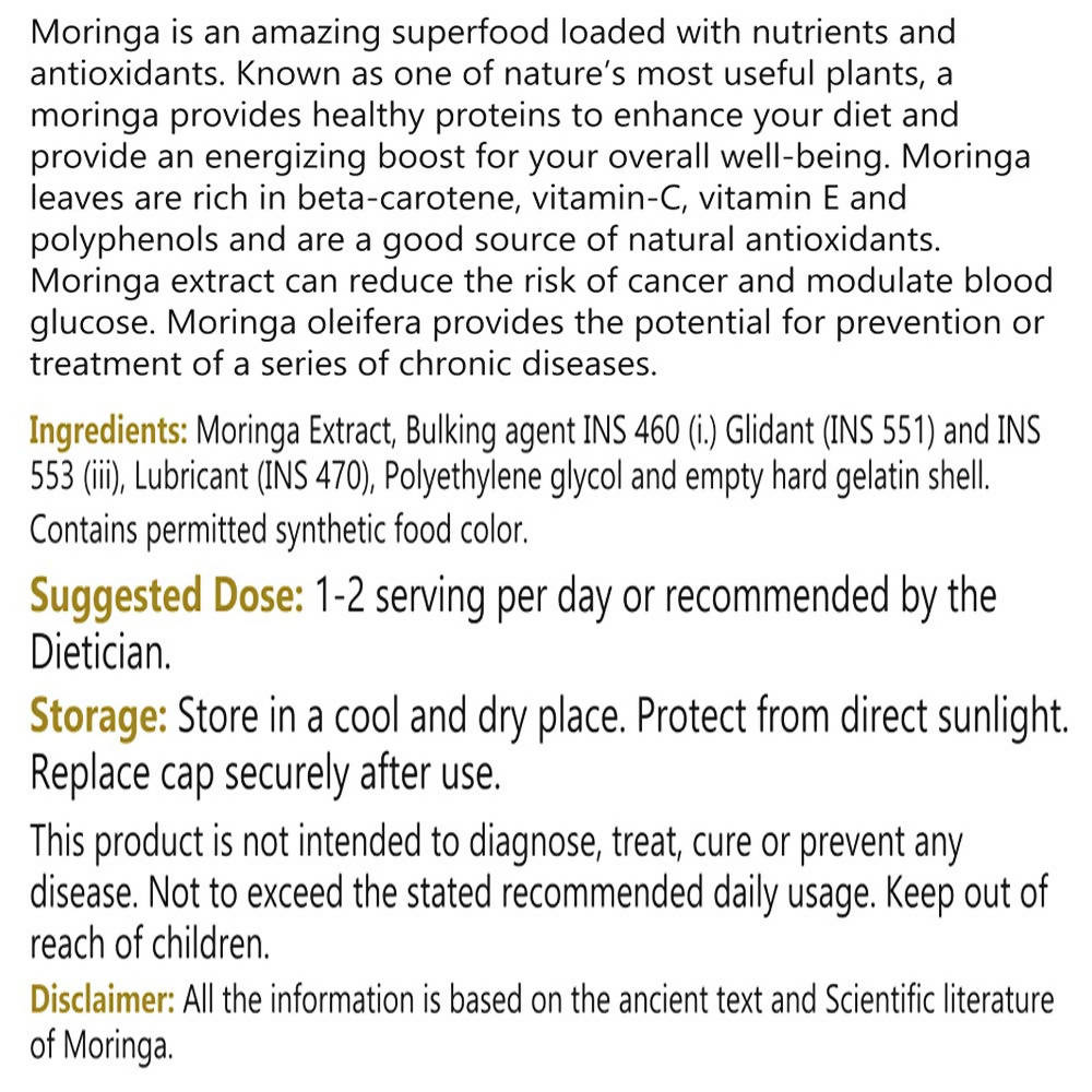 NLife Moringa Capsules - Grab2buy