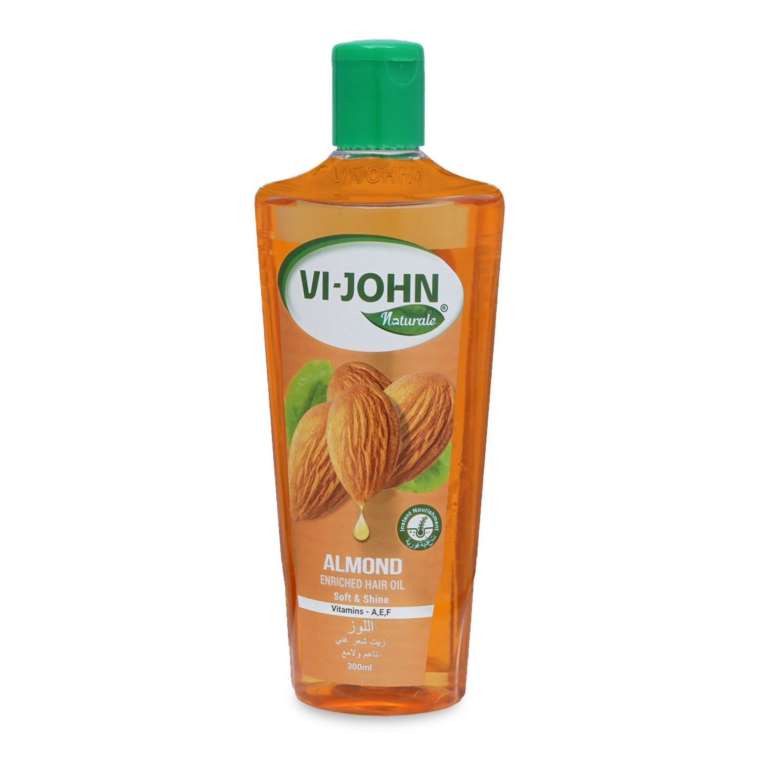 VI-JOHN Naturale Almond Enriched Hair Oil Soft & Shine With Vitamin A,E & F  Grab2Buy VI-JOHN Grab2Buy