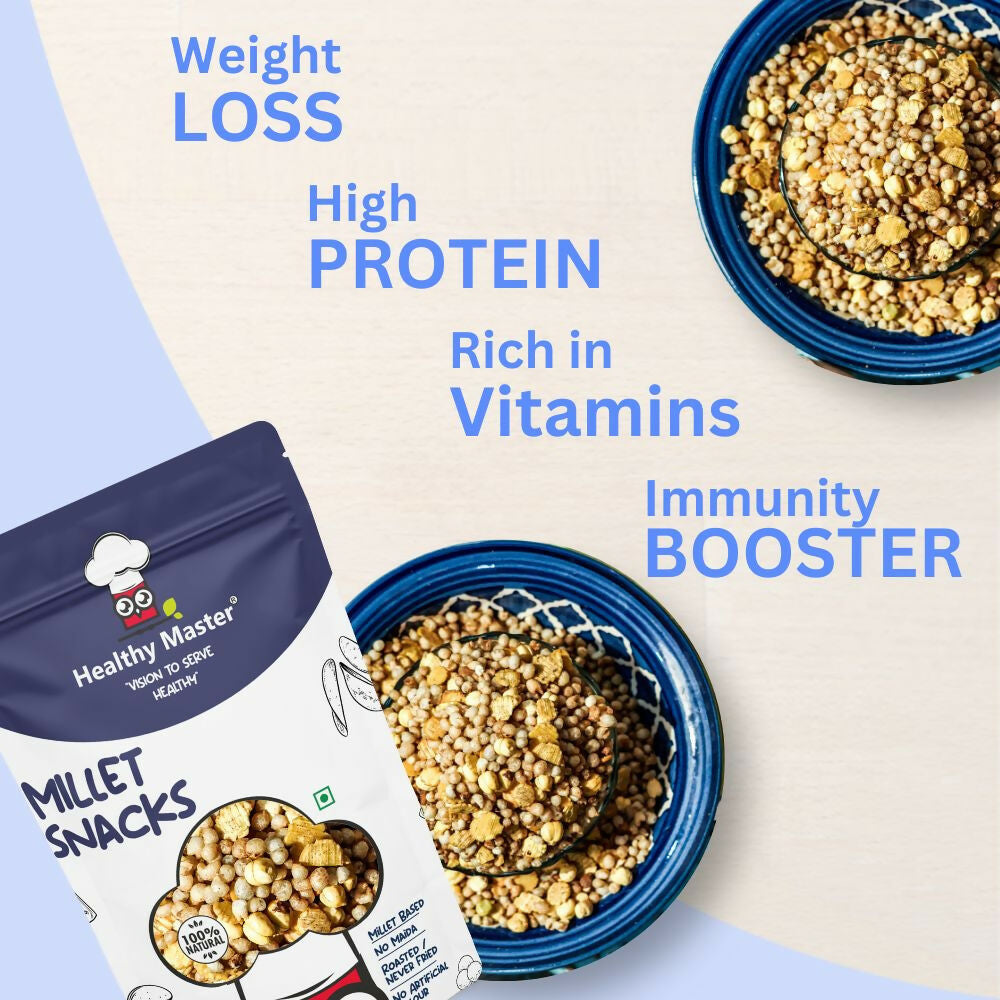Healthy Master Millet Bhel Crunchy Snack 