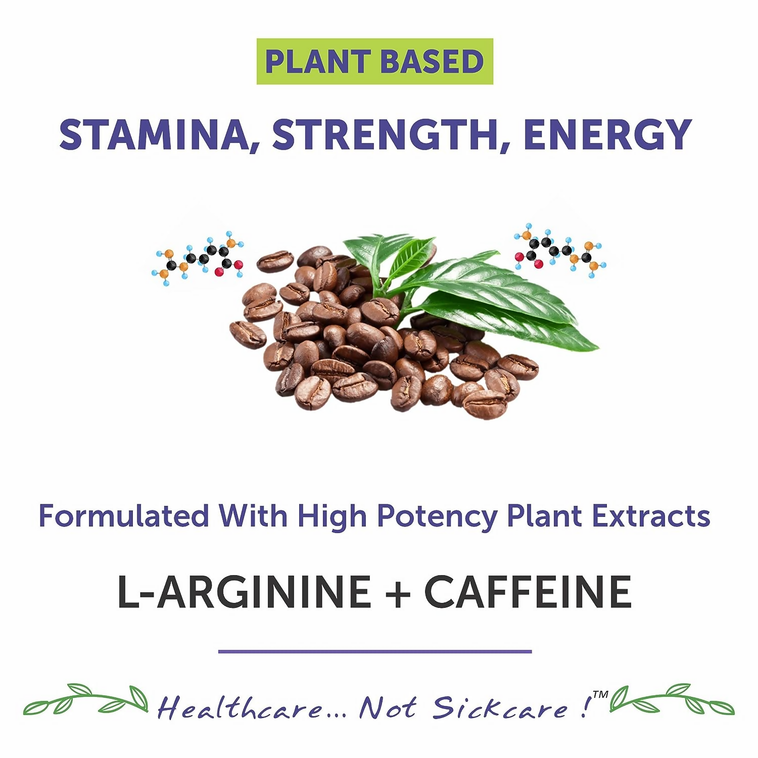 Bliss Welness L-Arginine Caffeine Tablets 