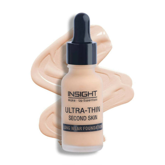 Insight Cosmetics Ultra-Thin Second Skin Long Wear Liquid Foundation - Rose Belge - Grab2buy